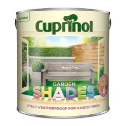 Cuprinol Garden Shades Muted Clay 2.5L -Paint And Decorating 12804040 2084949841276804