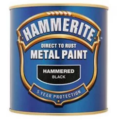 Hammerite Gold - Hammered Exterior Metal Paint - 250ml