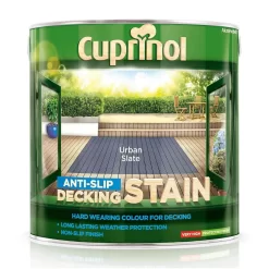 Cuprinol Anti Slip Decking Stain - Urban Slate - 2.5L