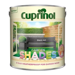 Cuprinol Garden Shades Black Ash - 2.5L -Paint And Decorating 12804485 1794949843125155