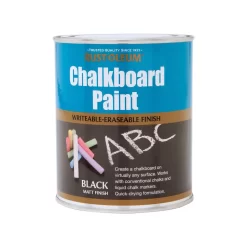Rust-Oleum Black - Chalkboard Paint - 750ml