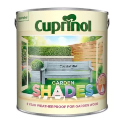 Cuprinol Garden Shades Coastal Mist - 2.5L -Paint And Decorating 12804949 1984949840739351
