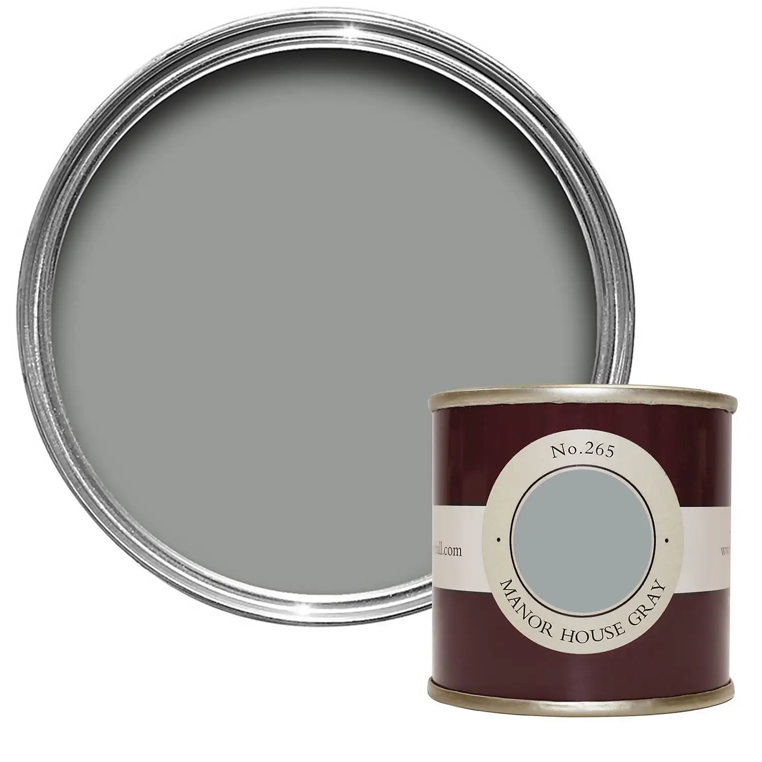 Farrow & Ball Estate Matt Emulsion Paint Manor House Gray - Tester 100ml 1 Farrow & Ball Estate Matt Emulsion Paint Manor House Gray - Tester 100ml