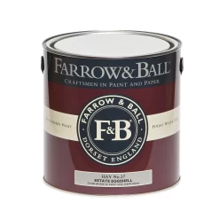 Farrow & Ball Estate Eggshell Paint Hay - 2.5L -Paint And Decorating 12806283 2054951336892481
