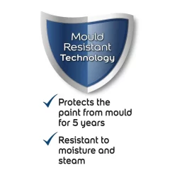 Dulux Easycare Bathroom Almond White Soft Sheen Paint - 2.5L -Paint And Decorating 12808178 2134833203425410