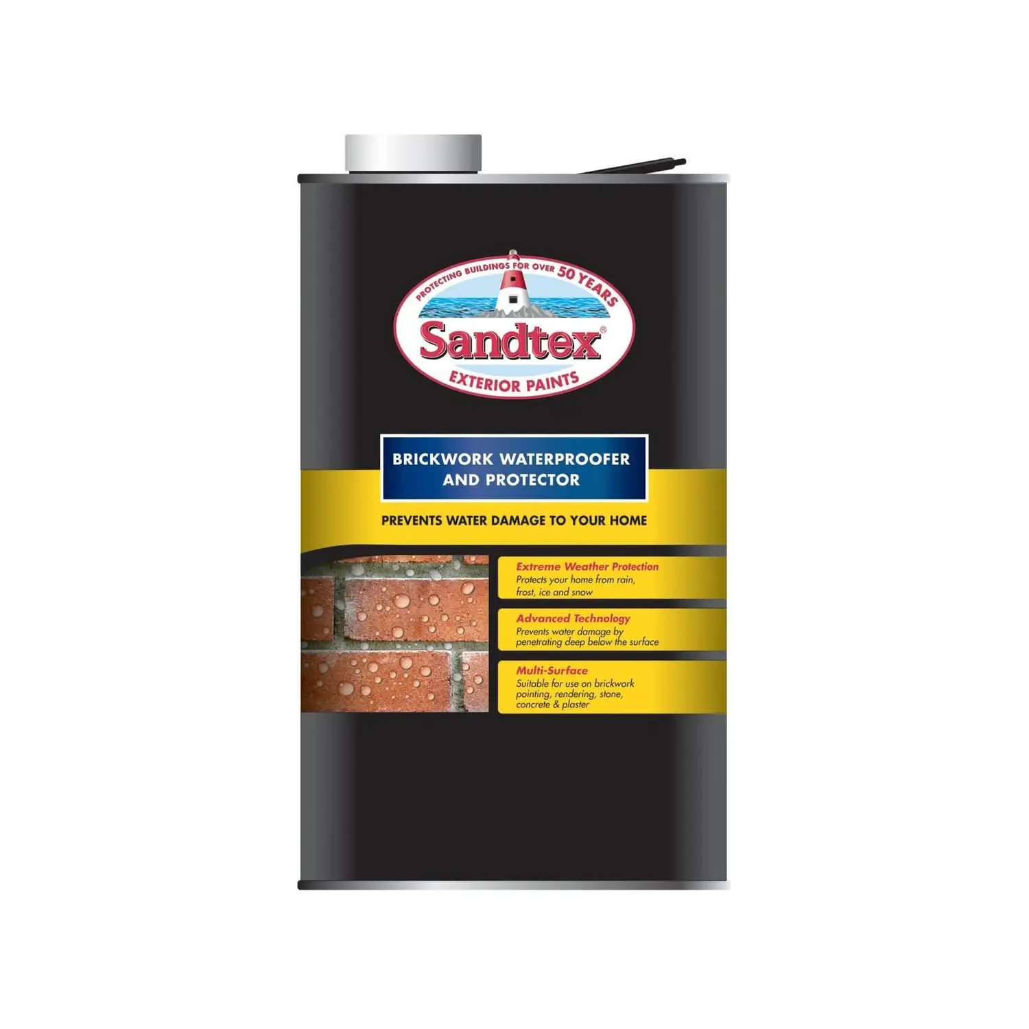 Sandtex Brickwork Waterproofer & Protector - 5L 1 Sandtex Brickwork Waterproofer & Protector - 5L