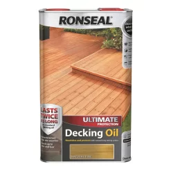 Ronseal Ultimate Protection Decking Oil Natural Pine - 5L