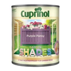 Cuprinol Garden Shades Purple Pansy - 1L -Paint And Decorating 12808912 3384949841778743