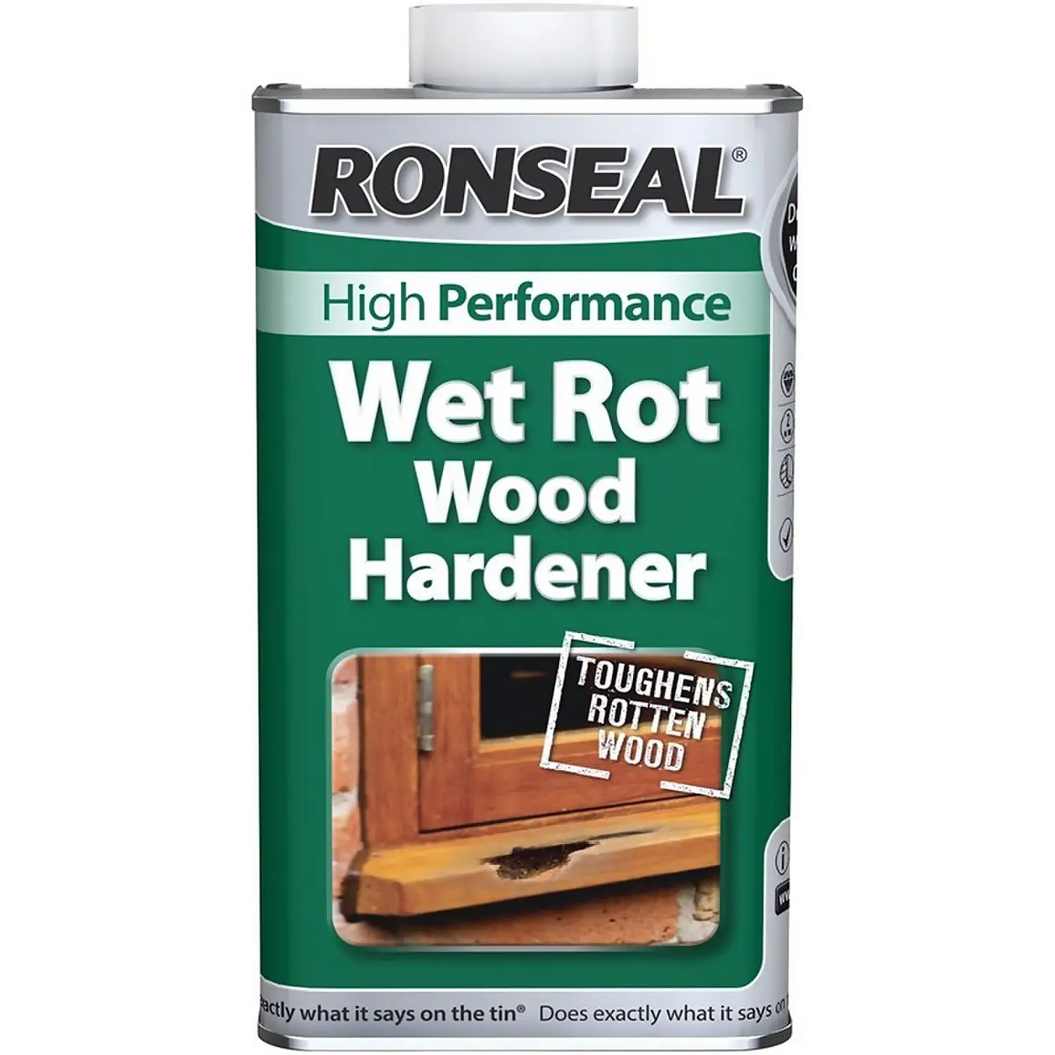 Ronseal Wet Rot Wood Hardener - 250ml 1 Ronseal Wet Rot Wood Hardener - 250ml
