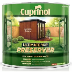 Cuprinol Ultimate Preserver - Autumn Brown - 1L