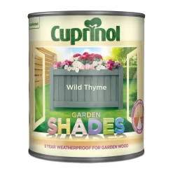 Cuprinol Garden Shades Paint Wild Thyme - 1L -Paint And Decorating 12809207 1984949841242973