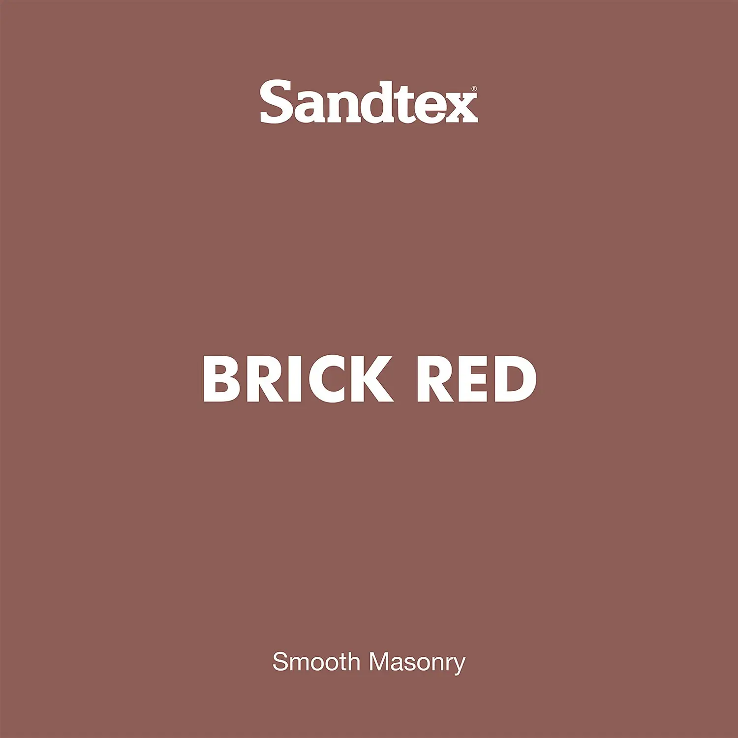 Sandtex® Ultra Smooth Masonry Paint Brick Red - 5L 9 Sandtex® Ultra Smooth Masonry Paint Brick Red - 5L - Image 9