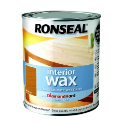 Ronseal Performance Wax - Medium Oak - 750ml