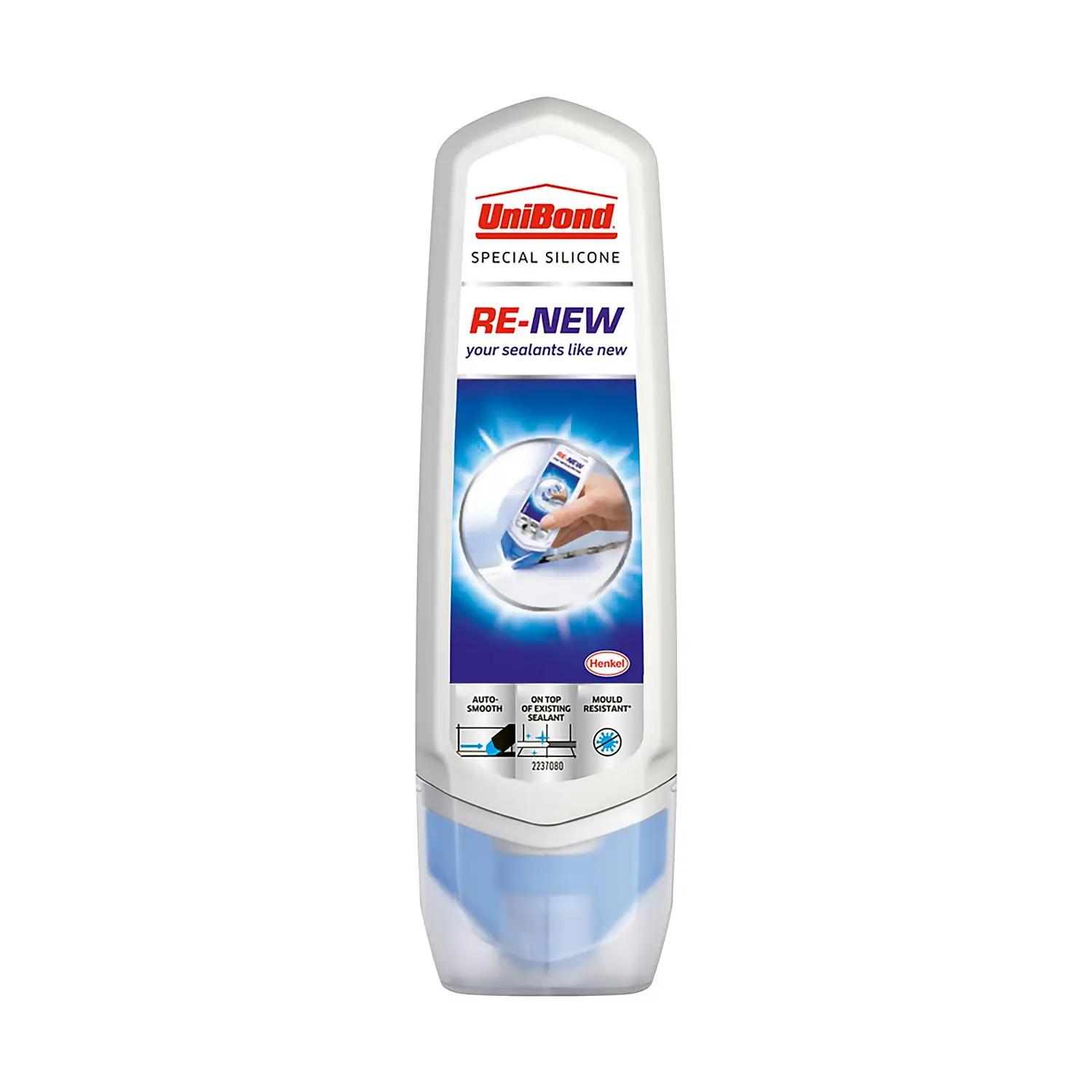 UniBond RE-NEW White Kitchen & Bathroom Sealant 100ml 2 UniBond RE-NEW White Kitchen & Bathroom Sealant 100ml - Image 2