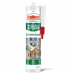 UniBond Extreme Repair Outdoor Sealant - White Cartridge 389g