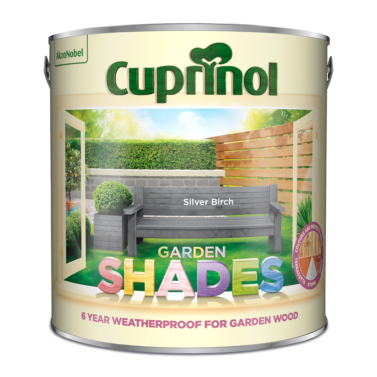 Cuprinol Garden Shades Silver Birch - 2.5L 3 Cuprinol Garden Shades Silver Birch - 2.5L - Image 3
