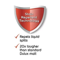 Dulux Easycare Washable & Tough Matt Paint Polished Pebble - 2.5L -Paint And Decorating 12815714 1244833169586691