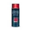 Craig & Rose Artisan Metallic Effect Spray Paint - Red - 400ml
