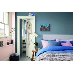 Dulux Easycare Bathroom Denim Drift Soft Sheen Paint - 2.5L -Paint And Decorating 12819357 2764833220421373
