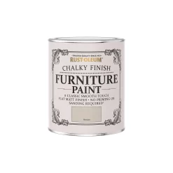 Rust-Oleum Chalky Furniture Paint - Hessian - 750ml -Paint And Decorating 12819377 1594940724991704