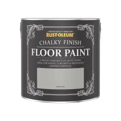 Rust-Oleum Chalky Floor Paint Winter Grey - 2.5L -Paint And Decorating 12819786 7504940725516824