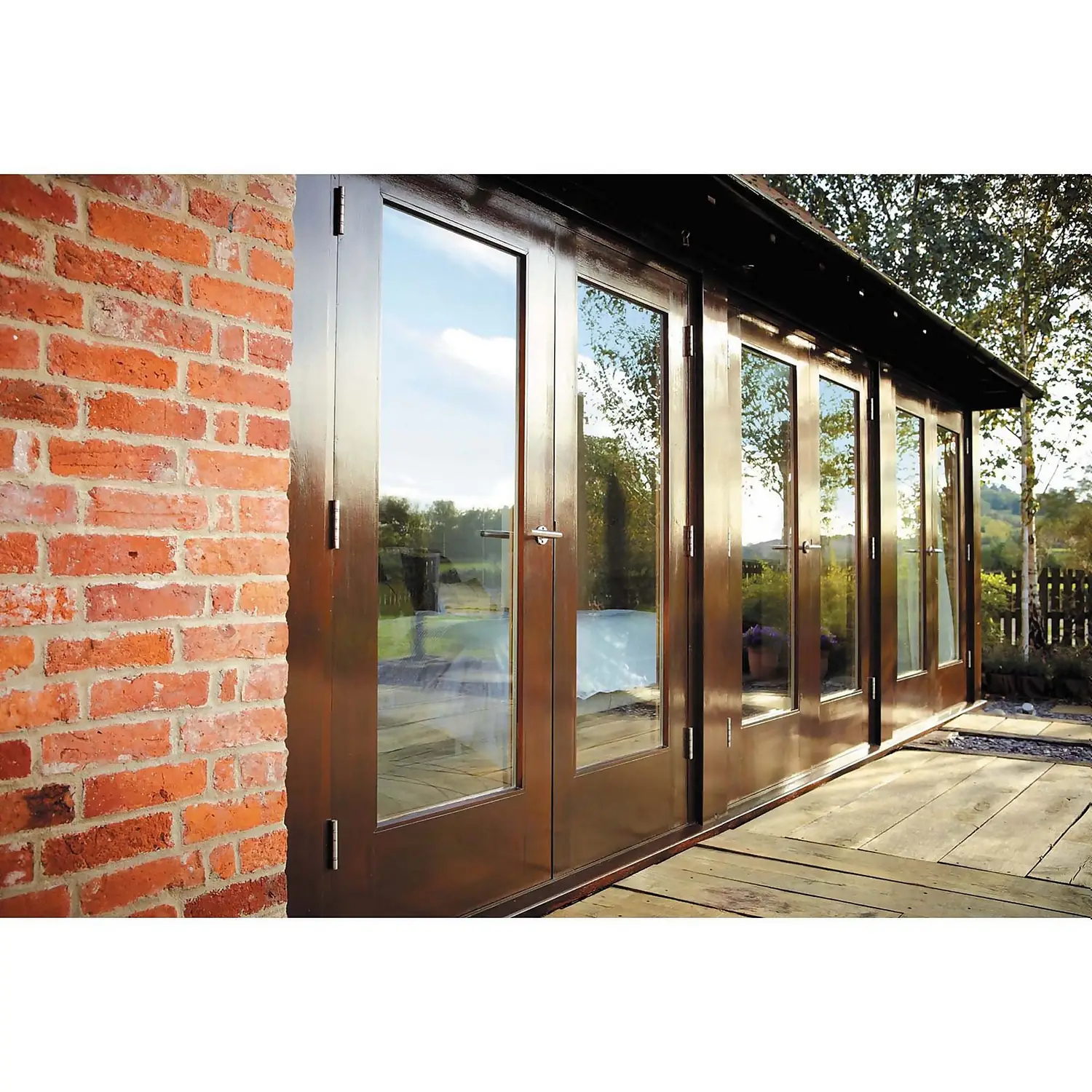 Ronseal 10 Year Woodstain Dark Oak Satin - 250ml 2 Ronseal 10 Year Woodstain Dark Oak Satin - 250ml - Image 2