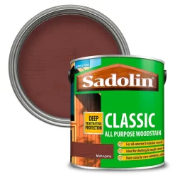 Sadolin Classic All Purpose Woodstain Mahogany - 2.5L