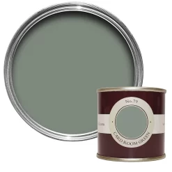 Farrow & Ball Estate Matt Emulsion Paint Card Room Green - Tester 100ml