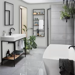 Homebase Bathroom Mid Sheen Paint - Grey Fox 2.5L 5 Homebase Bathroom Mid Sheen Paint - Grey Fox 2.5L -Paint And Decorating 12832541 3814833205142628