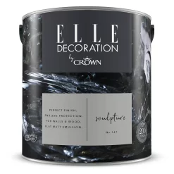 ELLE Decoration By Crown Flat Matt Paint Sculpture - 2.5L 13 ELLE Decoration By Crown Flat Matt Paint Sculpture - 2.5L -Paint And Decorating 12834347 2004873581101106