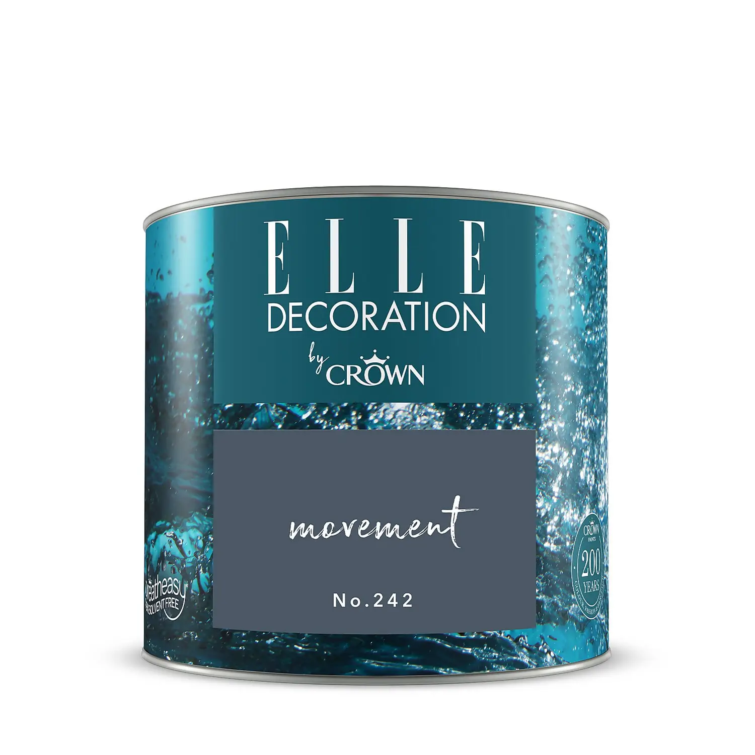 ELLE Decoration By Crown Flat Matt Paint Movement - Tester 125ml 6 ELLE Decoration By Crown Flat Matt Paint Movement - Tester 125ml - Image 6