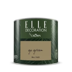 ELLE Decoration By Crown Flat Matt Paint Go Green - Tester 125ml -Paint And Decorating 12834820 8934873906510158