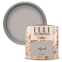 ELLE Decoration By Crown Flat Matt Paint Refined - Tester 125ml