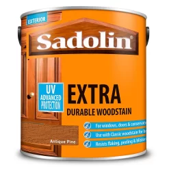 Sadolin Extra Durable Woodstain Antique Pine - 2.5L -Paint And Decorating 12836273 1434951407113091