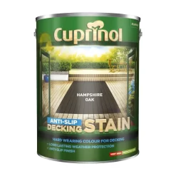 Cuprinol Anti-Slip Decking Stain - Hamps/Oak - 5L