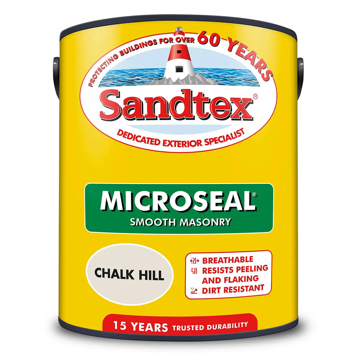 Sandtex® Ultra Smooth Masonry Paint Chalk Hill - 5L 8 Sandtex® Ultra Smooth Masonry Paint Chalk Hill - 5L - Image 8