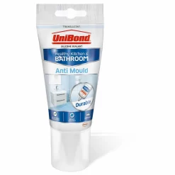 UniBond Anti Mould Kitchen And Bathroom Sealant - Translucent Tube 147g