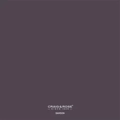 Craig & Rose 1829 Matt Paint Colour Patch Damson