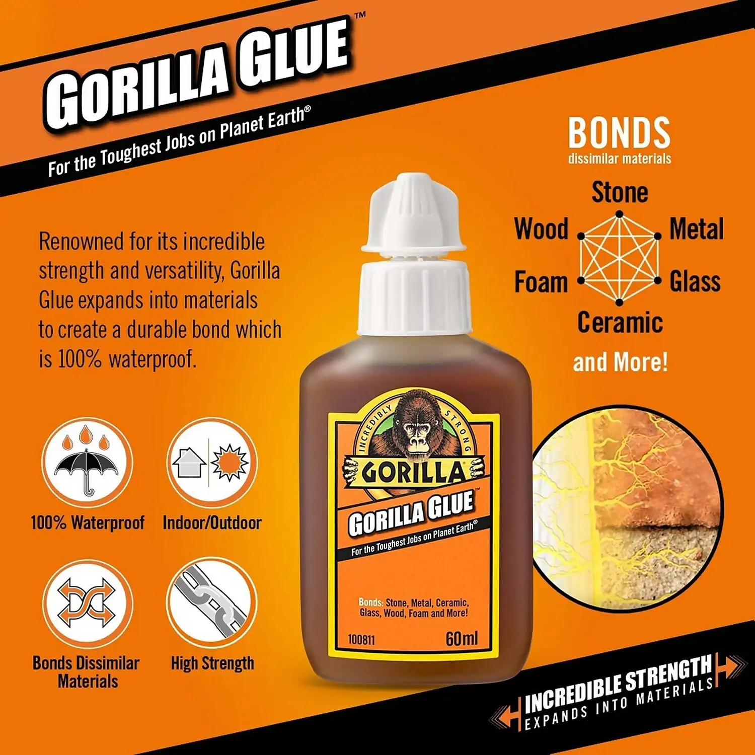 Gorilla Glue 60ml 3 Gorilla Glue 60ml - Image 3