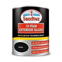 Sandtex® Exterior 10 Year Gloss Paint Charcoal Black - 750ml 14 Sandtex® Exterior 10 Year Gloss Paint Charcoal Black - 750ml -Paint And Decorating 12842264 1664872087020160