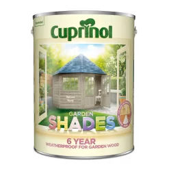 Cuprinol Garden Shades Paint Natural Stone - 5L -Paint And Decorating 12844902 8374949847474702