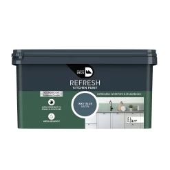 Maison Deco Refresh Kitchen Cupboards, Worktops & Splashbacks Paint Inky Blue - 2L