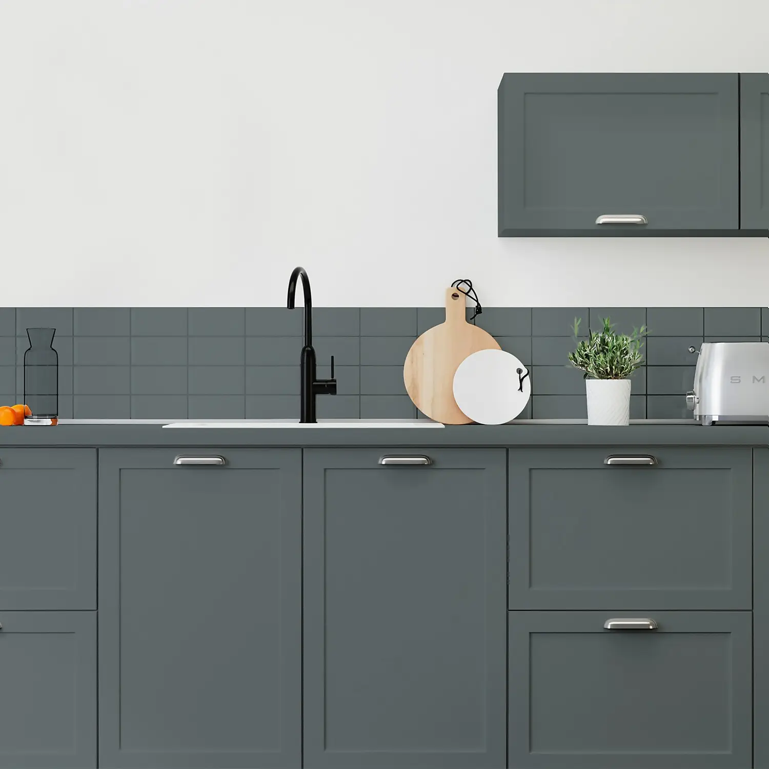 Maison Deco Refresh Kitchen Cupboards, Worktops & Splashbacks Paint Graphite - 2L 3 Maison Deco Refresh Kitchen Cupboards, Worktops & Splashbacks Paint Graphite - 2L - Image 3