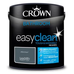 Crown Easyclean® Mouldguard+ Bathroom Mid Sheen Washable Multi Surface Paint Aftershow® - 2.5 L 13 Crown Easyclean® Mouldguard+ Bathroom Mid Sheen Washable Multi Surface Paint Aftershow® - 2.5 L -Paint And Decorating 12886751 1764853415506034