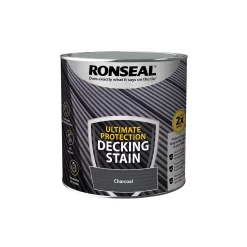 Ronseal Ultimate Protection Decking Stain Charcoal - 2.5L -Paint And Decorating 12889268 2004949798568075