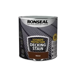 Ronseal Ultimate Protection Decking Stain Walnut - 2.5L -Paint And Decorating 12889269 8734949798956839