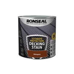 Ronseal Ultimate Protection Decking Stain Rich Mahogany - 2.5L -Paint And Decorating 12889278 6804949798342970