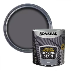 Ronseal Ultimate Protection Decking Stain Slate - 2.5L