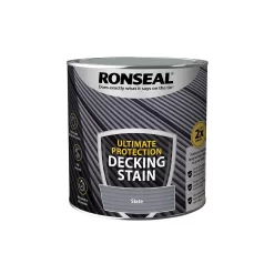 Ronseal Ultimate Protection Decking Stain Slate - 2.5L -Paint And Decorating 12889279 1644949798644521
