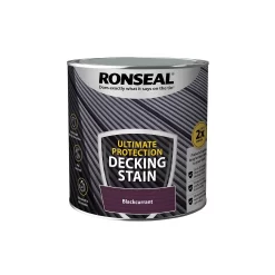 Ronseal Ultimate Protection Decking Stain Blackcurrant - 2.5L -Paint And Decorating 12893330 1674949798597754